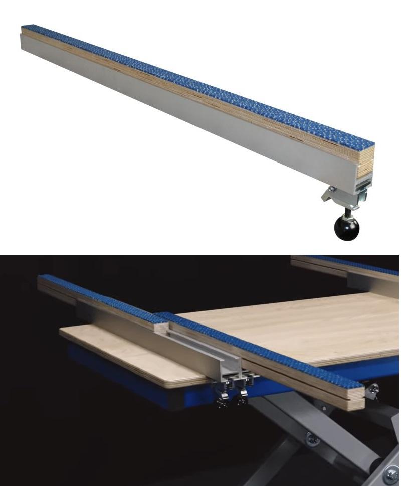 Udtræksskinne til løftebord H300/400, længde 940 mm, til 24 mm plade - pris pr. stk
